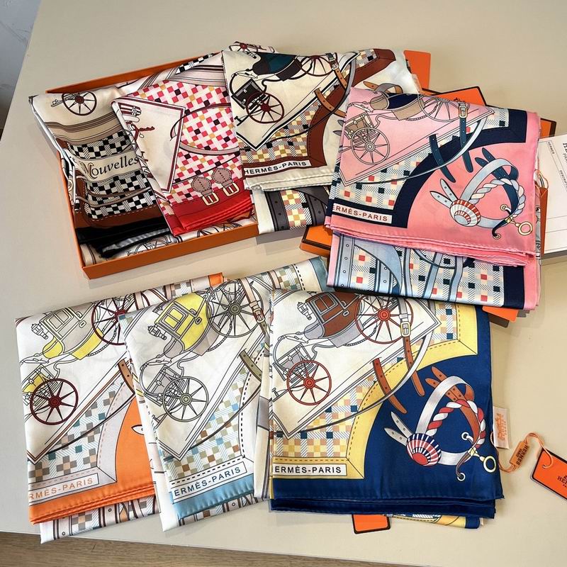 Hermes silk scarf hm22